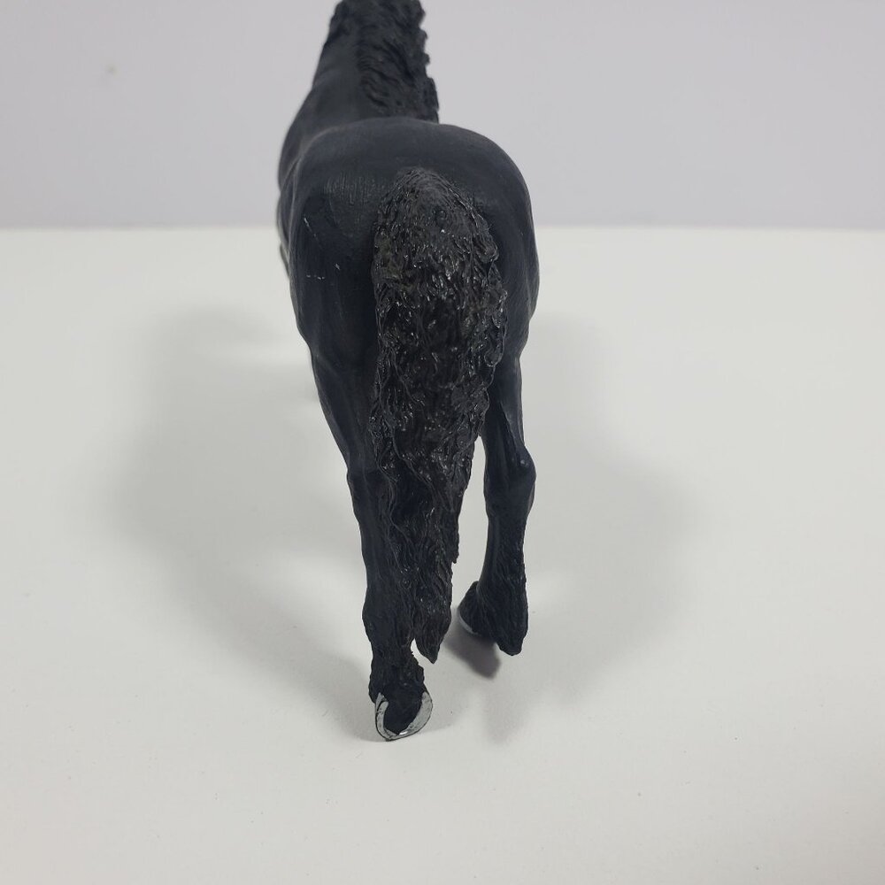 2005 Safari LTD Friesian Horse Black 5" Figure Retired - Picture 8 of 16
